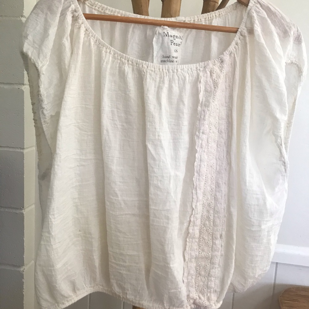 Magnolia Pearl cotton blouse